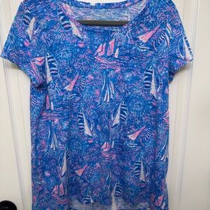 Lilly Pulitzer Etta Short-Sleeve Top